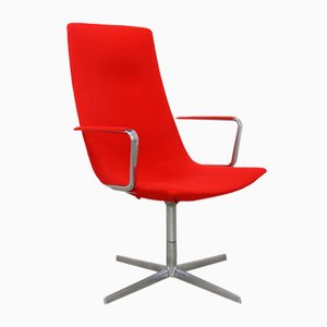 Swivel Lounge Chair in Wool Cativa from Arper, 2000s
