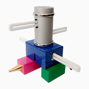 Lampe de Bureau Laurel Design Peter Shire pour Memphis, 2010s