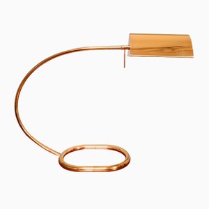 Große Messing Schreibtischlampe von Cosack Leuchten, 1970er