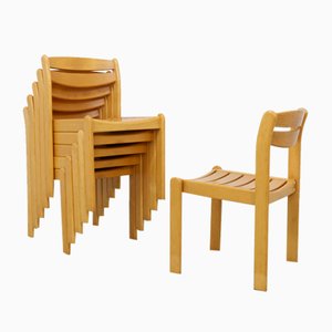 Esszimmerstühle von Casala, 1970er, 6er Set