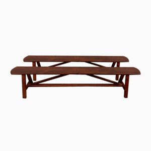 Set of Rustic Benches, 1940s