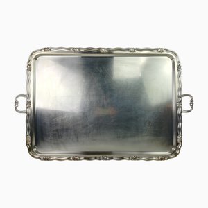 Vassoio da banchetto placcato in argento di WMF, Germania, anni '20