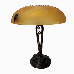 Lámpara Art Déco de ámbar, años 20