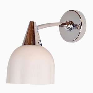 Lampada da parete Circe vintage in vetro e metallo di Antonangeli Illuminazioni, anni '80