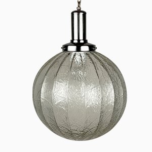 Mid-Century Hängelampe aus Glas, Italien, 1960er