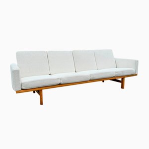 Model GE-236 4-Seater Sofa by Hans J. Wegner for Getama, Denmark, 1960s