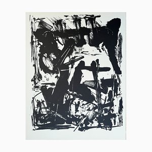 Emilio Vedova, Composition, 1966, Original Lithograph