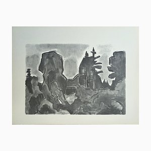 Karl Schmidt-Rottluff, Composition, 1966, Original Lithograph