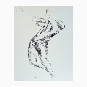 Waldemar Grzimek, Composition, 1966, Original Lithograph