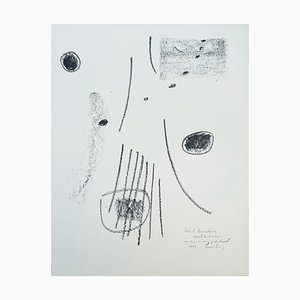 Berto Lardera, Composition, 1966, Original Lithograph