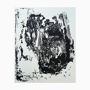 Fred Thieler, Composition, 1966, Original Lithograph