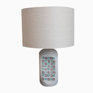 Vintage Italian Decorative Table Lamp by Guido Gambone, 1950s