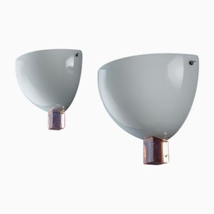Victoria Lampen aus Muranoglas, Venini zugeschrieben, Italien, 1990er, 2er Set