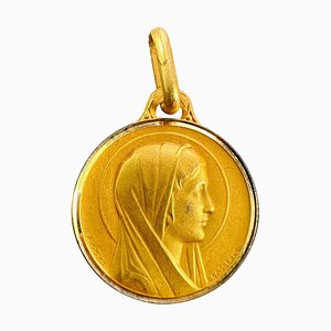 Médaille Madonna Argent Médaille Miraculeuse Madonna En Argent 925