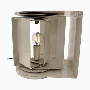 Lampada da tavolo in alluminio di Gabriele Dalì per Francesconi Brescia, 1965