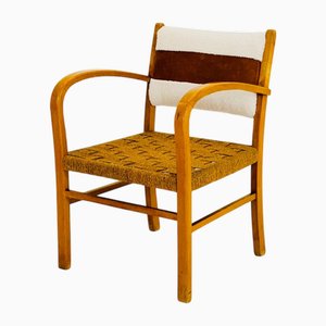 Fauteuil Bauhaus Vintage Papercord par Ehrich Dieckmann, 1930s