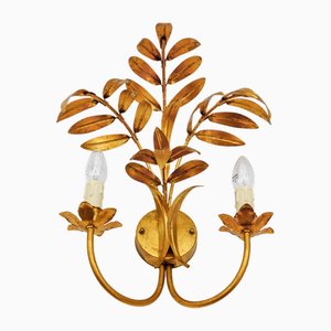 Große Deutsche Vintage Wandlampe von Hans Kögl, 1970er
