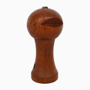 Molinillo de pimienta y salero danés de teca, 1968