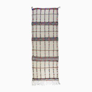 Marokkanischer Berber Handgewebter Boucherouite Teppich