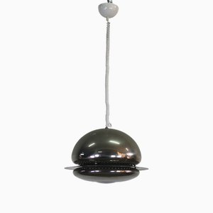 Nictea Pendant Lamp in Nickel-Plated Brass by Tobia Scarpa for Flos, 1960s