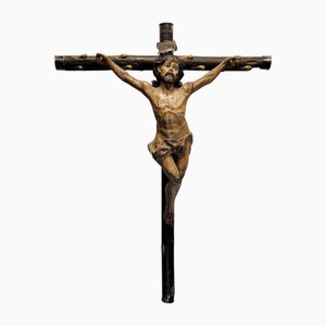 Hispanic-Filipino Artist, Carving of the Crucified Christ, 1800s, Wood