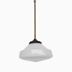 French Art Deco Pendant Light, 1930