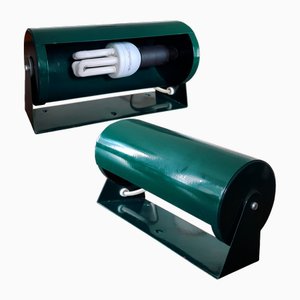 Green Lod Wall Sconces from Ikea, 1986, Set of 2