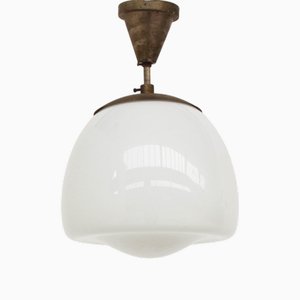 German Bauhaus Pendant Light, 1930