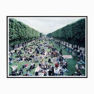 Massimo Vitali, Pic Nic Allée, 2000, Fotolitografía