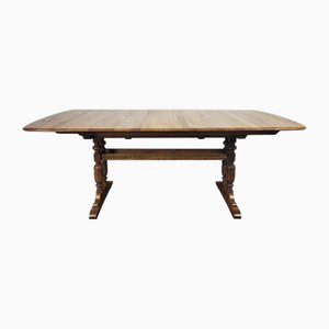 Grande Table de Salle à Manger de Réfectoire attribuée à Lucian Ercolani pour Ercol, 1990s
