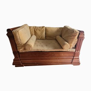 Divan / Repos Lit William IV en Acajou, Royaume-Uni