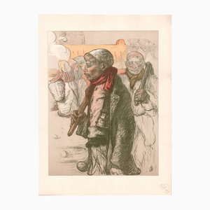 J. G. Besson, Au Pays Noir, 1898, Original Lithograph