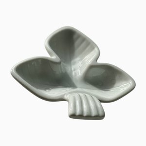 Keramik Teller mit Kleeblatt von Rörstrand, 1940er, 2 . Set