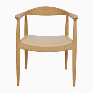 The Chair Pp501 in Oak by Hans Wegner, 2000s