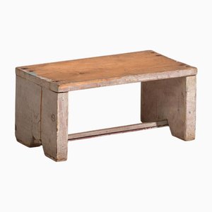 Brauner Niedriger Hocker, 1920er