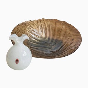 Centres de Table avec Vase à Fleur, Italie, 1995, Set de 3