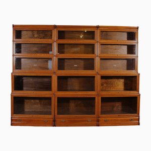Wall Bookcase in Light Oak from Wernicke Globe