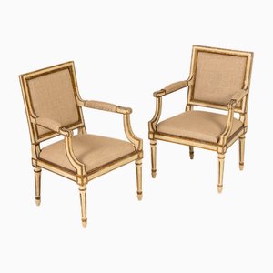 Set of Antique Italian Armchairs