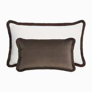 Housses de Coussin Happy de Lo Decor, Set de 2