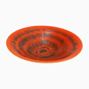 Septfontaines Bowl in Red, Orange and Brown from Villeroy & Boch, 1970s