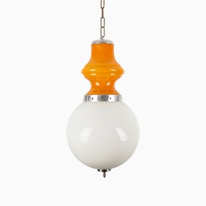 Vintage Italian Pendant Lamp from Mazzega, 1970s