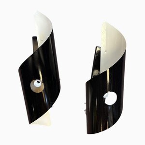 Appliques Scolaires par Gaetano Sciolari pour Sciolari, 1970, Set de 2