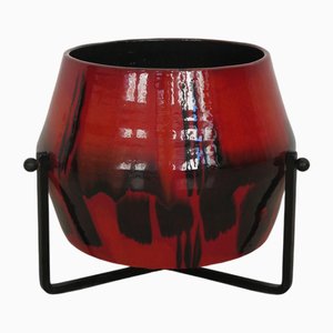 Italian Ceramic Planter attributed to Victor Cerrato for Atelier Cerrato, 1960s