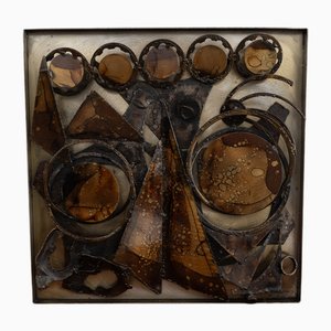 Wandskulptur von Henrik Horst, 1970er