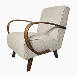 Art Deco Lounge Chair by Jindrich Halabala, 1940s
