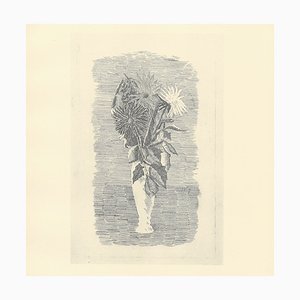Giorgio Morandi, Flowers in a White Vase, 1928-1957, Lithograph