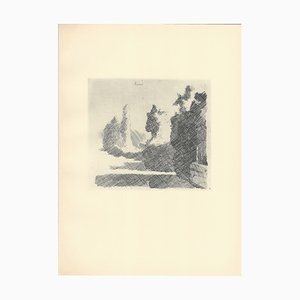Giorgio Morandi, Landscape, 1930-1957, Lithograph