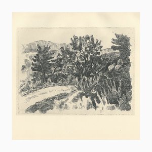 Giorgio Morandi, Road, 1927-1957, Lithograph