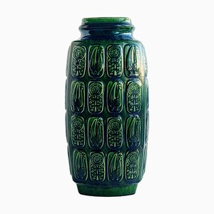 Vase Pharaon en Céramique par Bodo Mans pour Bay Keramik, Allemagne de l'Ouest, 1960s