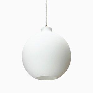 Lampada a sospensione Satellite Mid-Century in vetro di Vilhelm Wohlert per Louis Poulsen, anni '60